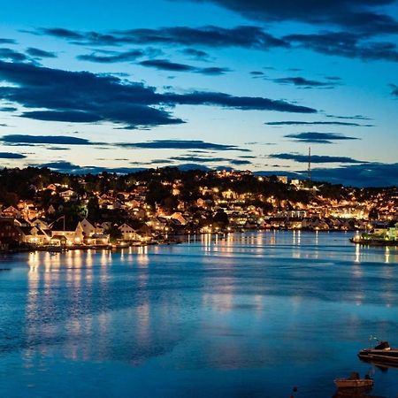 Luxurious Boathouse With Private Dock In The Best Location In Arendal Exterior foto